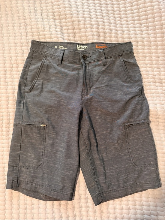 urban pipeline Other - urban pipeline Navy Blue Cargo Shorts with Side Pockets